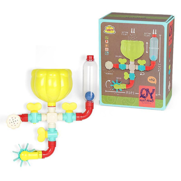 Wacky Water Works Rör Badleksak för Barn 3 År och Uppåt
