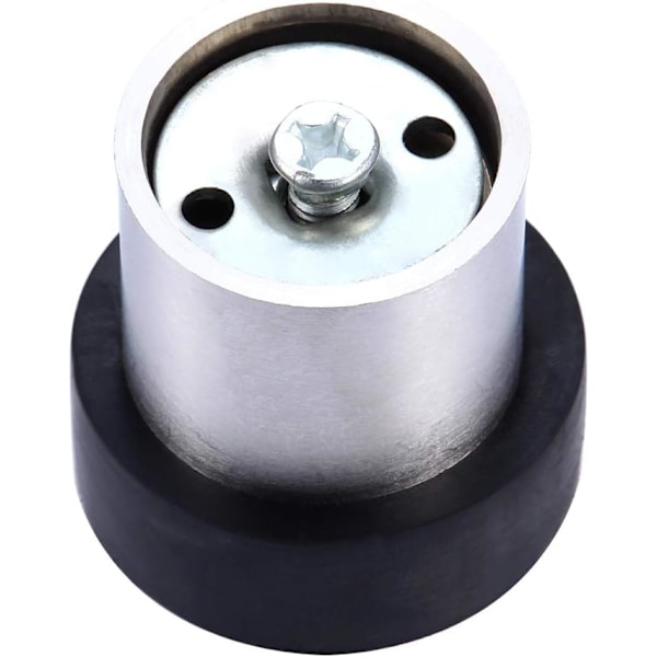4,5 cm Dørstopper i rustfritt stål for gulv (4-pakning)