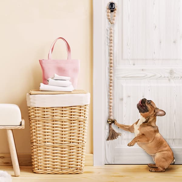 Dörrklockor, hundklockor för potträning, husdjurstillbehör, hund b