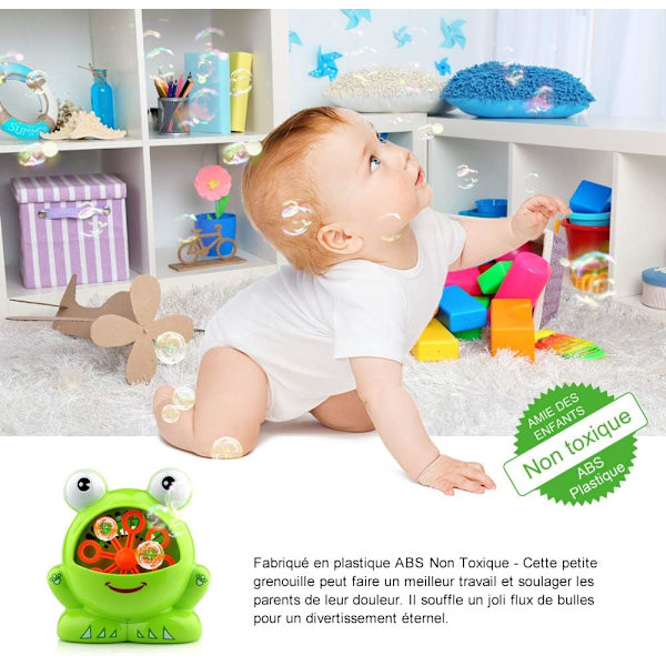 Bubbelmaskin, leksaker för barn 3 4 5 6 7 8 9 Bubbelmaskin