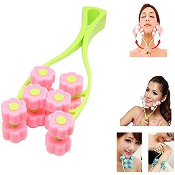 Ansigtsmassager, Ansigtsmassager, Blomstertype Massagerulle til