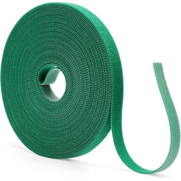 Haveplanter, Genanvendelige Vandtætte Klatreplanteclips, Justerbare Grønne Haveplanter ( 10mm x 5m