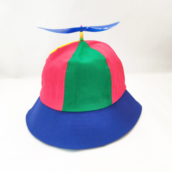 Rainbow Propell Hat Propell Bucket Hat Funny Colorful Propell