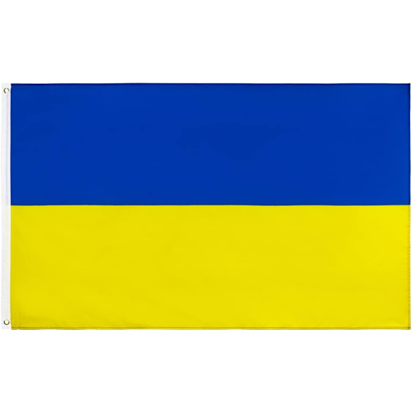Ukrainan lippu - Ukrainan lippu elävät värit ja UV-kestävä