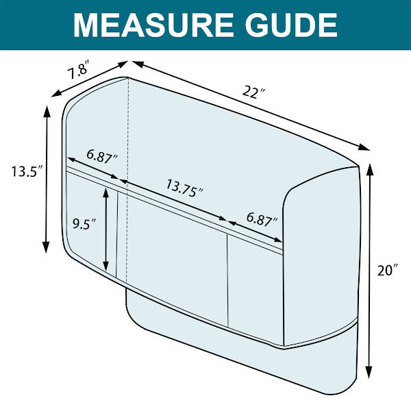 (B)Seng Organizer, Sofa Stol Protetor Cover Armrest Hængende Opbevaringspose Skridsikker Opbevaringspose med