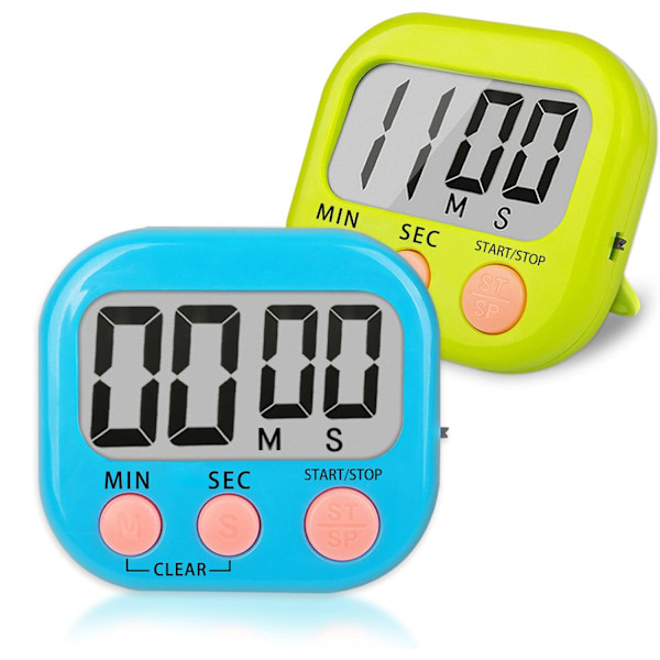 Klasserom Timer for Barn Lærere 2-pakning Digitale Timere