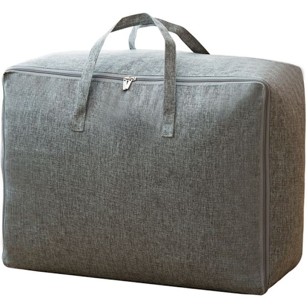 Vanntett oppbevaringspose for dyner i tungt stoff (60*50*28cm) Grå