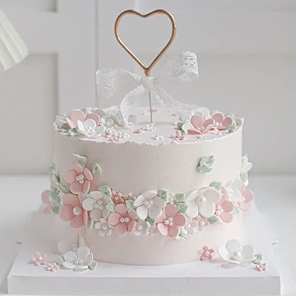 Blomster Fondantforme, Blomme Kirsebærblomst Kagedekoration Silikonform