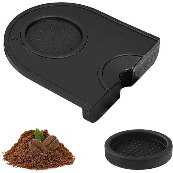 Kaffe Pulver Press Pad 2stk Silikone Kaffe Press Måtter til