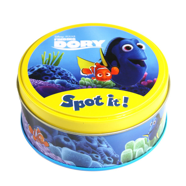MH-Dobble Spot It Kortspel Leksak Järn Box Bräde Kort (Stil 11)