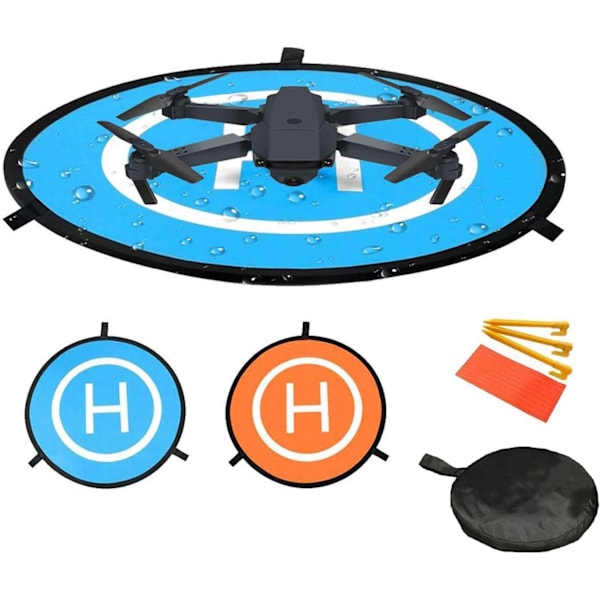 Drone Landing Pad, 22\"/55cm Vandtæt Bærbar Foldbar Helipad