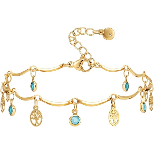 Gold Plated Anklet Ankle Bracelets for Women