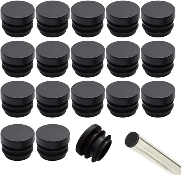 Stolekappe 16mm 32stk Stoleendestykke Plast Rund Endestykke Stole Tu