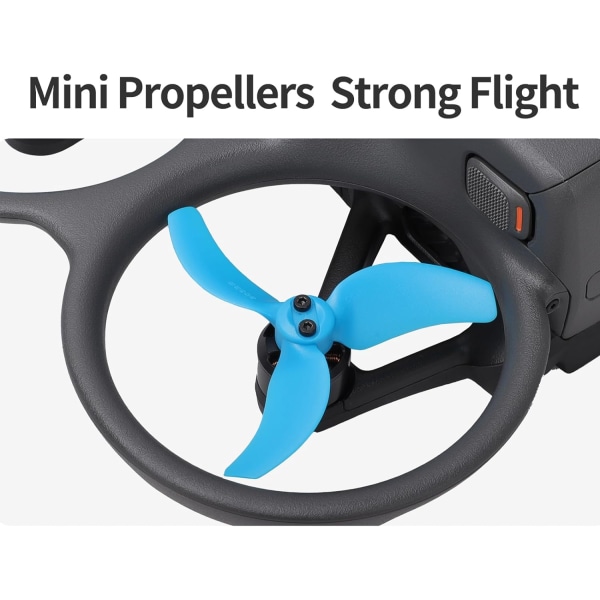 2 propeller, 4 stk Avata 2 propeller erstatning, lav støy erstatning reserveblader rekvisitter for DJI