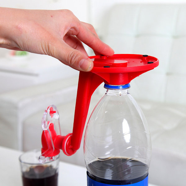 Brusdispenser Coca-Cola-flaske Opp Ned Drikk Vann