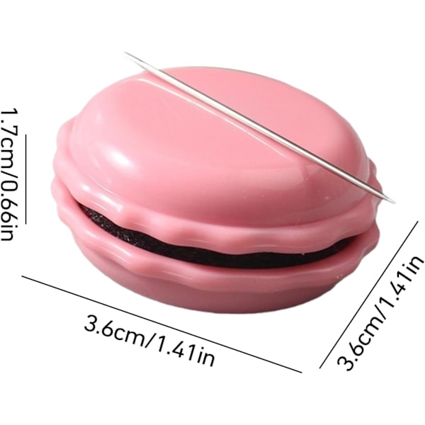 Nålmagnet för broderi | Macaron-formad nålhållare - Sybehör Magnetisk nålhållare Broderitillbehör för broderi Se