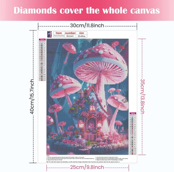 5D Diamantmaleri Elverden 30x40cm Stil 12