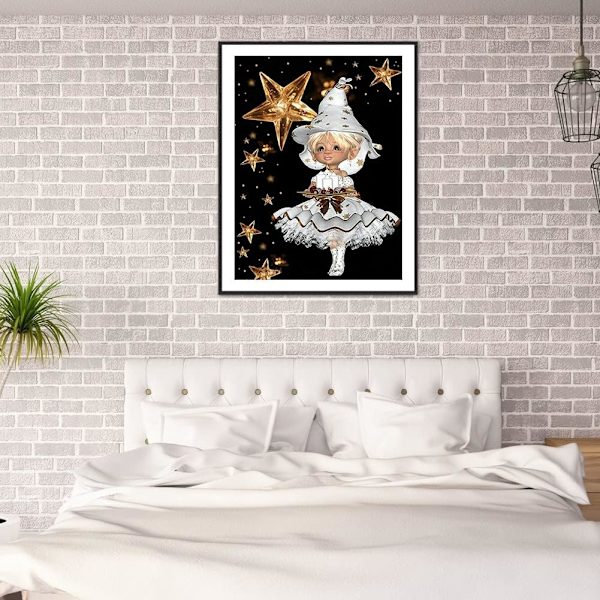 Diamond Art Broderi 30x40cm (Type 11) Komplett Sæt, Diamond Pa