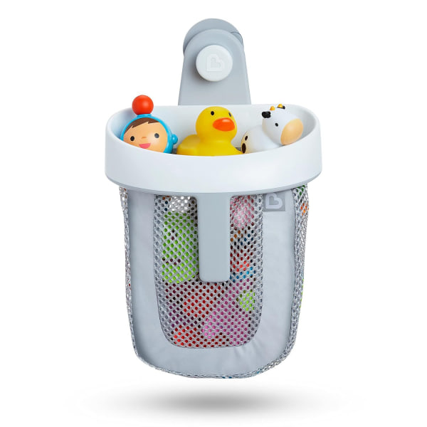 Super Scoop-badenet til legetøjsopbevaring, aftagelig kurv, babytaske,