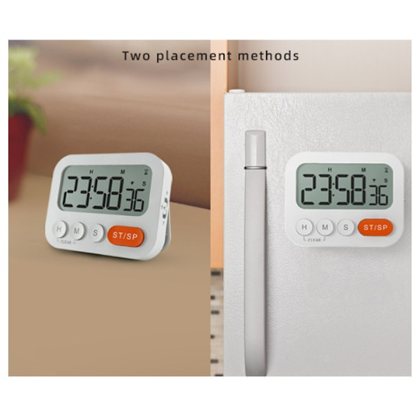 Køkken Timer, Køkken Timer, Digital Stoppur og Nedtællingstimer