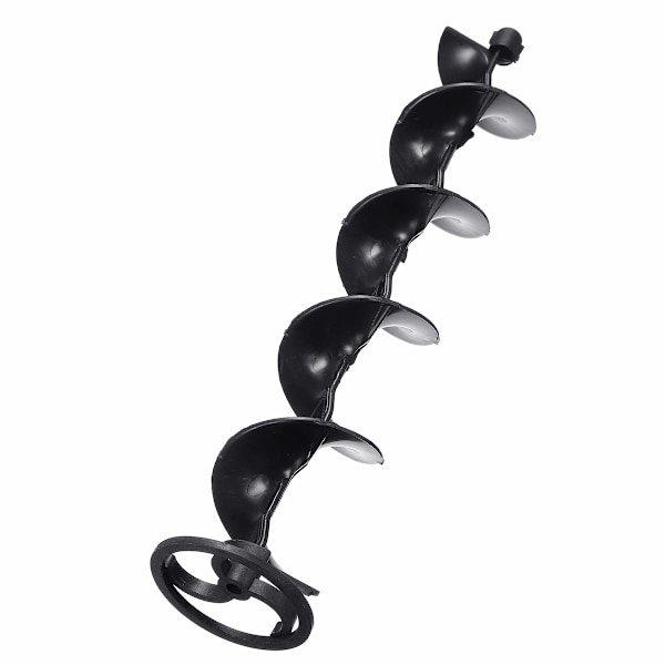 24Cm Trippel Overløb Spiralformet Flow Lydløst Dæmper Akvarium Lydpotte Udskiftningstilbehør