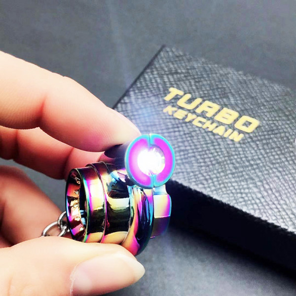Creative Spinning Uusi hurmaava kiillotettu Rainbow Turbo Turboc