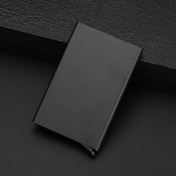Kortholder med RFID-beskyttelse Sort