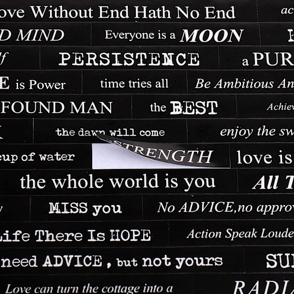 3 Bronzing Phrase Stickers-Phrase Stickers-12 ark Word Sticker