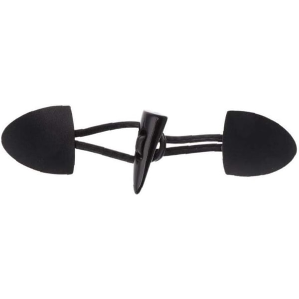 （nior）10 par DIY kläder horn spänne läder växel stängning horn