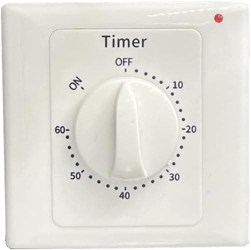 220V Høyytelses Pumpetimerbryter Elektronisk Kontrollkontakt Tidsbryter 86 Panel (60 min)