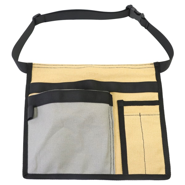 Outdoor Multi-pocket Canvas Belt Bag Gardening Tool Bag Tool