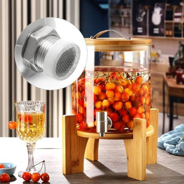 (88×59×16mm) Erstatningskran for drikkevare dispenser, rustfritt stål vannkran, ølkran for