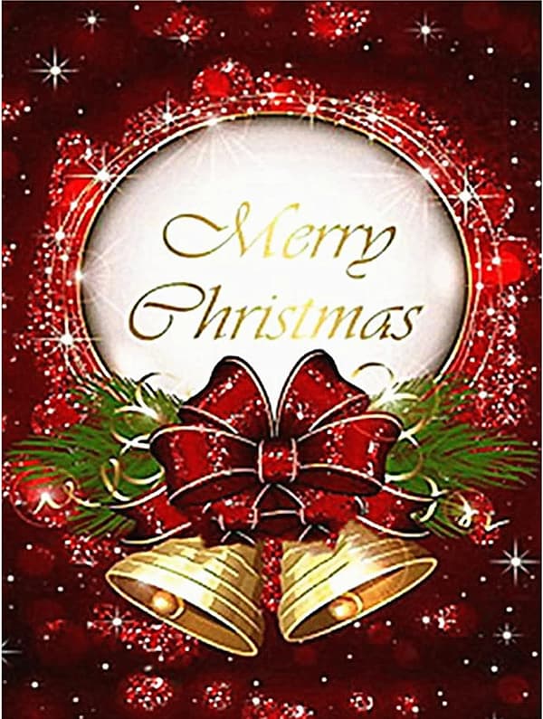 5D diamantmaleri Jul-tema 30x40cm (stil 26)