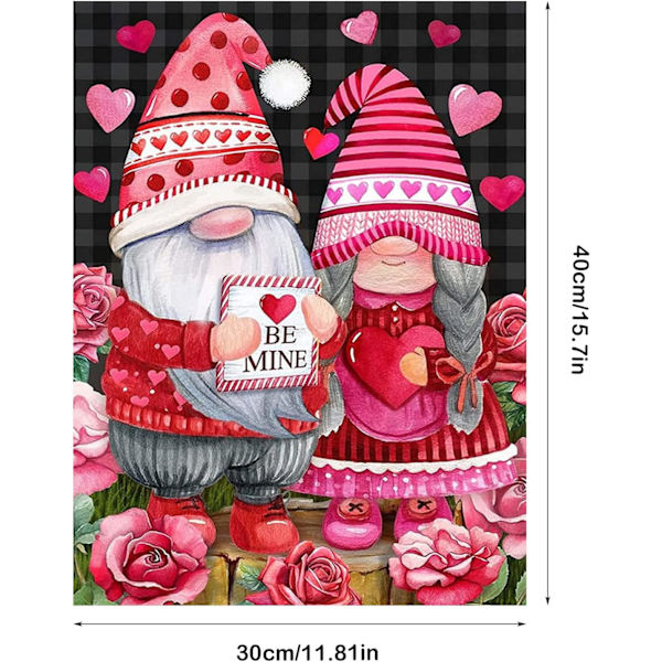 30*40 CM 5D DIY timanttimaalaussarjat, 5D timanttitaidekääpiöt