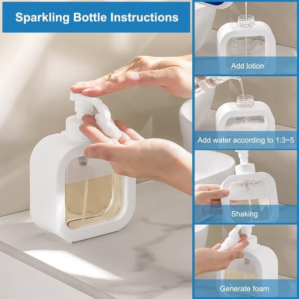 2 stk. Hånd- og opvaskemiddel Køkken Sæbedispenser, 500 ml