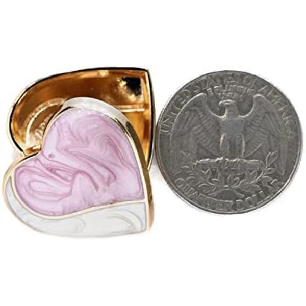 20 stk. Rosa Emalleret Mix Farve Sy Metal Shank Frakke Knapper -25mm
