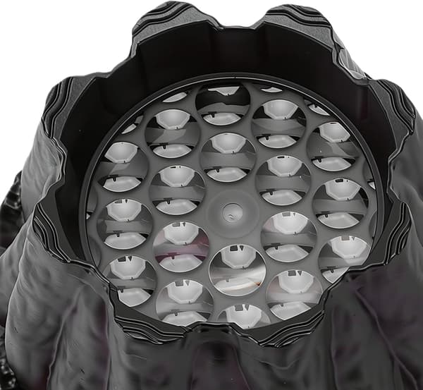 USB LED-flamprojektor | Realistisk elds-effektlampa för dekoration inomhus och utomhus, dynamisk projektion (julmönster)