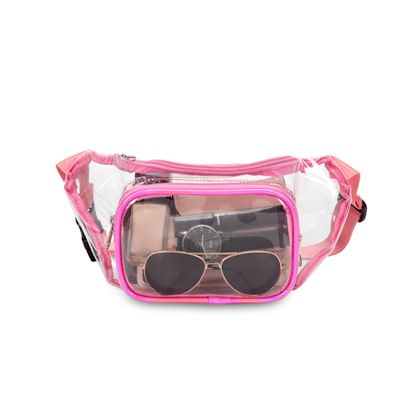 Fanny Pack, Läpinäkyvä Vedenpitävä Vyölaukku Söpö Vyölaukku Stadiu
