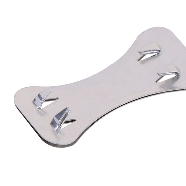 120 st Elastiska Bandageklämmor, Töjbara Metallspännen för Olika Bandage, Utbytbara Fästklämmor, Latexfritt (Silver)