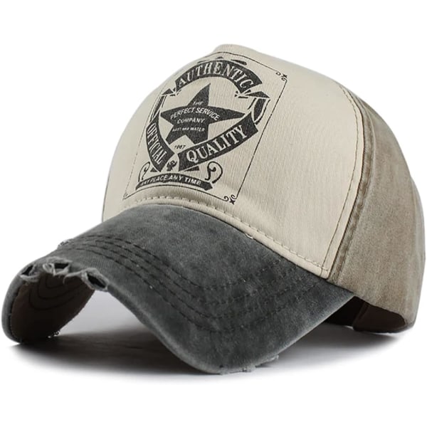 Vintage cap Pesty Denim Trucker Hat Muoti Pentagram S