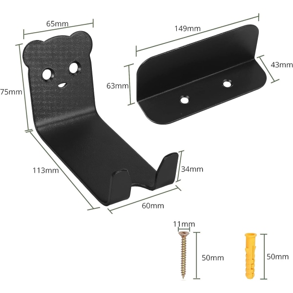 Bicycle wall mount - pedal suspension for e-bikes, MTB, road