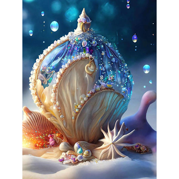 30 × 40 Diamantmaleri Broderie Diamant Maleri Kit Komplett