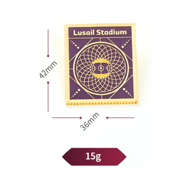 2022 FIFA World Cup (Khalifa) Stadium 3D rintaneula, Qatar World Cup B