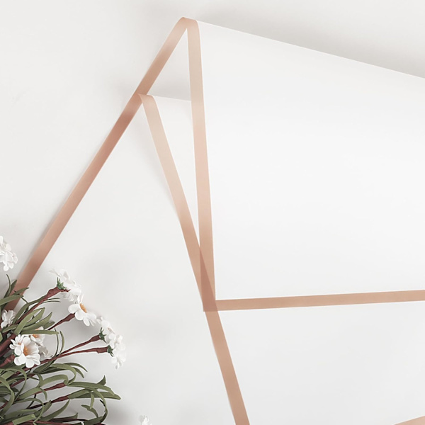 20 Ark Blomsterindpakningspapir - Vandafvisende Blomsterbuket Indpakningspapir, Blomsterhandlerforsyninger Emballagepapir til Bryllup