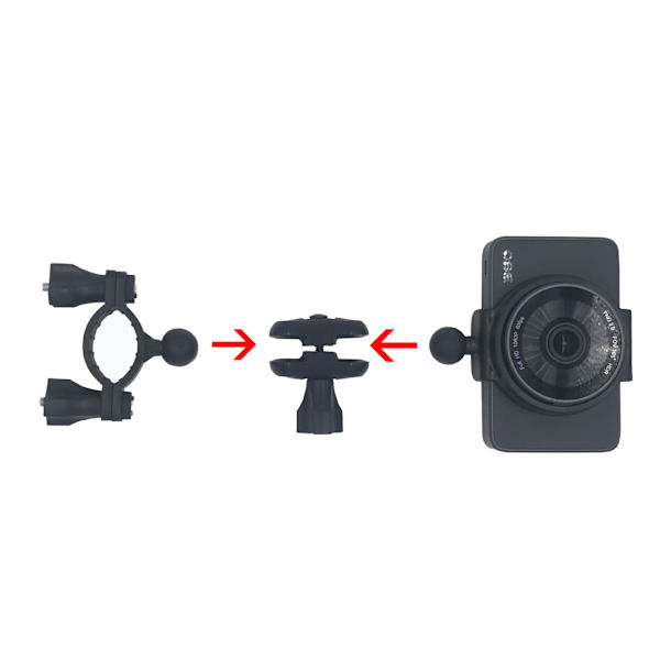 Dash Cam-spegelmonteringskit kompatibelt med Jiuqihu 360 andra generationens Etc Dash Cam