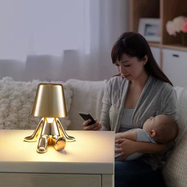 Dæmpbar LED-bordlampe med berøringskontrol