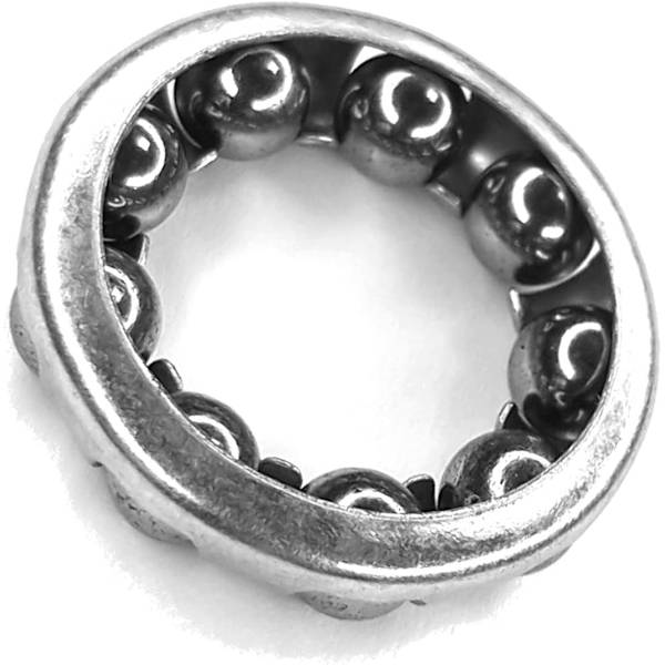 2X LAGERSKULE Bur Cage Kranksett 9 Kuler 6.35MM Sykkel Transmisjon