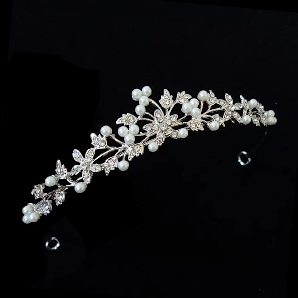 Rhinestone Krystall Tiara og Kroner Hodebånd For Kvinner Bursdag Pageant Bryllup Prom Prinsesse Krone