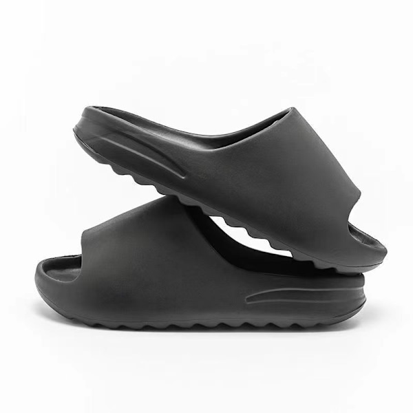 (S) Kvinners Sky Slippers, Unisex EVA Myke Restitusjon Slippers, Tykk Såle Åpen Tå Menn Puteslipp