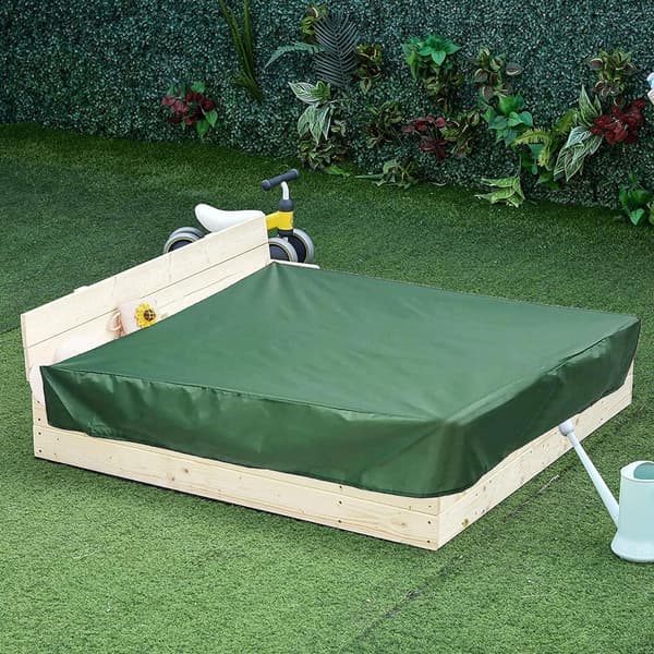 (L)Sandpit presenning, Sandpit deksel, Vanntett sandpit, Sandpit deksel